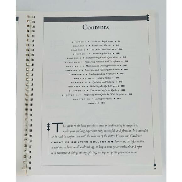 Quilt Book For Beginners Great Quiltmaking All the Basics Better Homes & Gardens - Picture 6 of 8